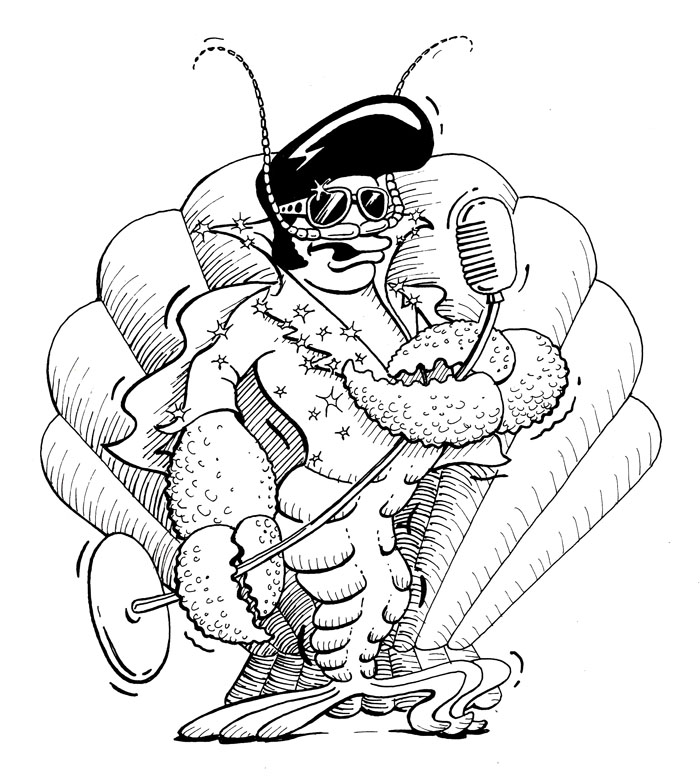 Lobster Elvis Illustration-72
