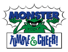 Monster Tumble And Cheer Logo