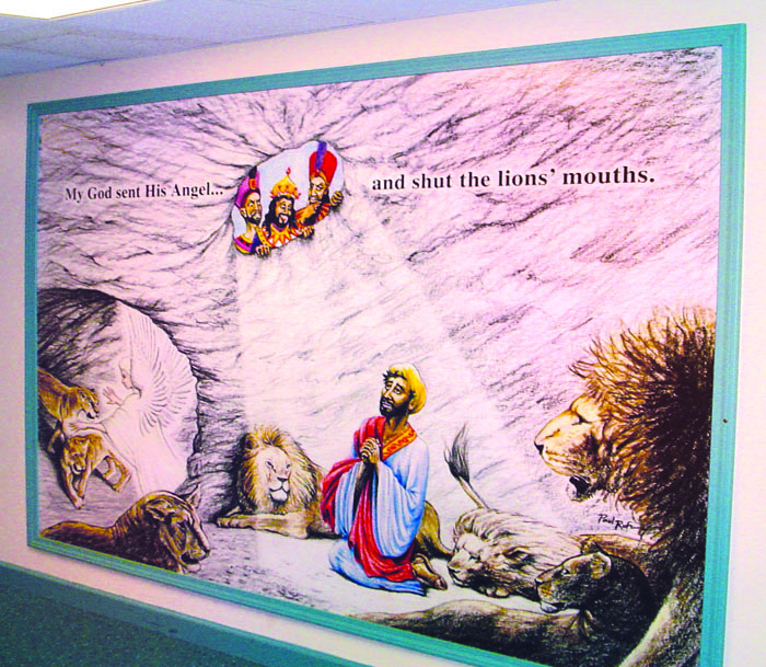 WBC-Daniel in the Lions Den Mural-72